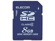GR/SDHCJ[hClass4 8GB ȈՃpbP[W/MF-FSD008GC4/H