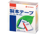 ニチバン 製本テープ(再生紙)25mm×10m 黄 BK-252