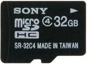 \j[ microSDHC[J[hClass4 32GB SR-32A4