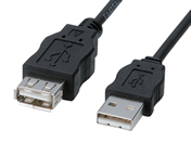 エレコム 環境対応USB2.0準拠延長ケーブル 1.0m USB-ECOEA10