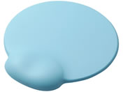 エレコム/リストレスト付きマウスパッド dimp gel ブルー/MP-DG01BU