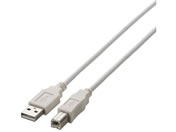エレコム USB2.0ケーブル A-Bタイプ 1.5m ホワイト U2C-BN15WH