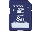 エレコム SDHCメモリカード 8GB データ復旧 MF-FSD008GC4R