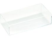 TRUSCO/5面アクリルディスプレイボックス 長方形 100×200×50