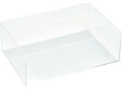 TRUSCO/5面アクリルディスプレイボックス 長方形 200×300×100