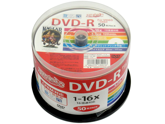 nCfBXN CPRMΉ DVD-R 4.7GB 1~16{ 50 Xsh