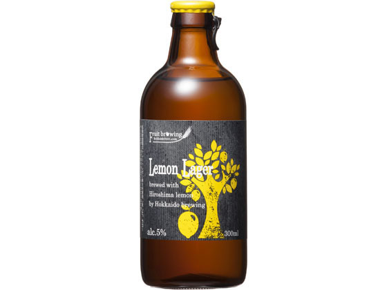 酒)北海道麦酒醸造 レモンラガー 瓶 300ml