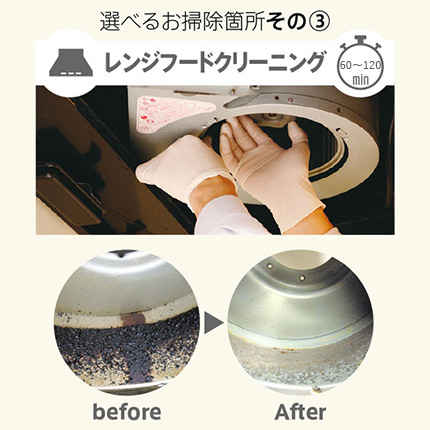 �����W�t�[�h�N���[�j���O