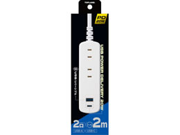 �g�b�v�����h PD20W �X�}�[�g�R�[�h�^�b�v 2�� 2m �z���C�g TPD40-WT