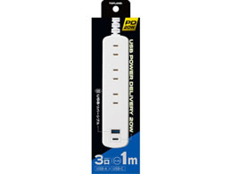 �g�b�v�����h PD20W �X�}�[�g�R�[�h�^�b�v 3�� 1m �z���C�g TPD10-WT