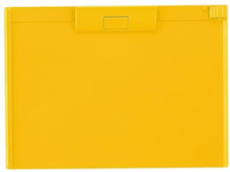 リヒトラブ クリップボード A4ヨコ 長辺とじ 黄 A987U-5が622円