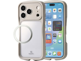 �G���R�� iPhone18 Pro Grippy �n�C�u���b�h�P�[�X �t���[���J���[�P�[�X �Ɍ� �x�[�W�� PM-A26CGRPFCKBE