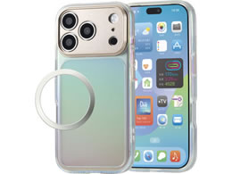 �G���R�� iPhone18 Pro �n�C�u���b�h�P�[�X �I�[�����J���[ �Ɍ� �N���A PM-A26CHVCAKCR