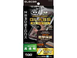 �G���R�� iPhone18 Pro �K���X�t�B���� ZEROSHOCK �S���� ���ȒP�\�t�c�[�� PM-A26CFLG3OT