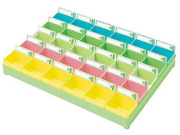 Fukumi ����g���[(30�l�p)�U��g���[ 19-7650-00 PT-30G5(�O���[�� 5�V���N)