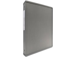 �J���e�u�b�N(�X�^���_�[�h�^�C�v)A4 4�� �O���[ �w��40mm 0-5631-13