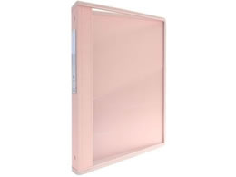 �J���e�u�b�N(�N���A�[�^�C�v)A4 2�� �s���N �w��30mm 0-5635-14