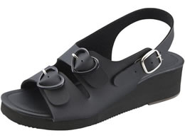 parfait �n�[�g2�o�b�N���T���_�� �i�[�X�T���_�� 24-6544-0301 S(21.5-22.0cm)parfait KS-124(�u���b�N)