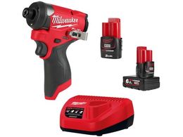 milwaukee M12 FUEL�C���p�N�g�h���C�o�[6.0AH&3.0AH�L�b�g M12 FID2-632X JP