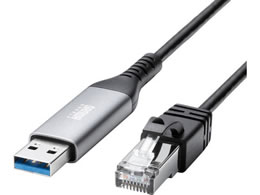 �T�����T�v���C USB A LAN�ϊ��P�[�u�� Gigabit�Ή� 2m KB-SL6ALAN02BK