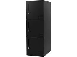 Netforce �t�@�V�� �~�j���b�J�[ 3�l�p ���A�^ �V�����_�[�� ����900mm �X�`�[�� �u���b�N FAC-M3-FW-BK