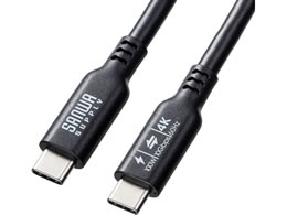 �T�����T�v���C USB 10Gbps Type-C�P�[�u�� PD100W �f���o�͑Ή� 2m KU-10GCCP10020