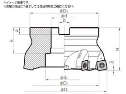 ���Z�� ������J�b�^ MFH Harrier �t�F�[�X�~�� SOMT14�^�C�v �C���`�d�l �n�a125mm �n��7�� �S��63mm MFH125R-14-7T
