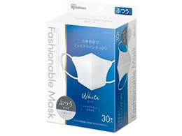 �A�C���X�I�[���} FASHIONABLE MASK���� �ӂ� �z���C�g 30�� RN-FA30SW