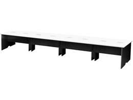 Netforce �A���j�[�� �t���[�A�h���X�f�X�N ��4800mm �ؐ� �u���b�N�r�~�z���C�g�V��