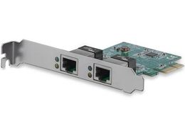 StarTech LANJ[h PCIeE x1 2x RJ45 10 100 1000Mbps Win & Mac ST1000SPEXD4