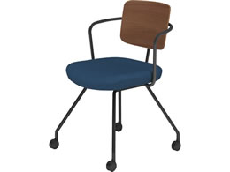 �R�N�� �`�F�A ���[�e �L���X�^�[�r �t���[���^�C�v �w���� K16-B24CU-BT7RX1
