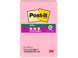 3M �|�X�g�E�C�b�g �ӂ��� ���S�� �Đ��� 75x25mm �|�W�e�B�u���B�s���N 90���~2�� 500SS-PPK
