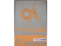 SAKAEテクニカルペーパー 極厚口カラーPPC A4 オレンジ 50枚×5冊