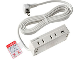 �G���p �Ƌ�p�R���Z���gUSB AC2+1P �z���C�g FO-UC213(W)