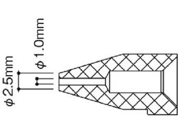 ���� �͂񂾏�����p�����p�[�c �m�Y�� ���a1.0mm �K���@��FR-300 N50B-04