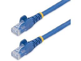 StarTech �J�e�S��6 LAN�P�[�u�� 10m �u���[ RJ45�R�l�N�^�[ �c���܂�h�~�@�\�t CAT6 N6PATC10MBL