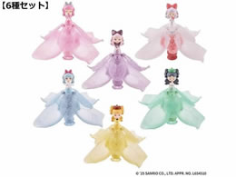 �o���_�C Flower Spin Princess �T�����I�L�����N�^�[�Y 6��Z�b�g