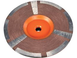 TRUSCO �d�グ�p �_�C�������h�J�b�v�z�C�[�� 100mmXM10 TDC-4SA