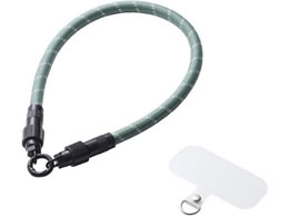 �G���R�� �X�}�z�X�g���b�v 2in1 30cm �O���[�� P-STHH1CC08GN