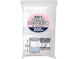 �W���p�b�N�X �������߂�`���b�N�t�|���� ���� ����0.04mm 200�� WGD4