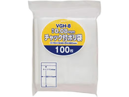 �W���p�b�N�X �`���b�N�t�|���܌��� ���� ����0.08mm 100�� VGH8