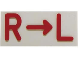 �t���A �Ԑڗp�o���}�[�N R��L R��L X�����W���[ 24-4804-06 20X40X2.3