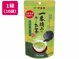 一番摘みお～いお茶　70g　10袋 伊藤園 一番摘みのお～いお茶 かなやみどり70g×10袋が13,872円 通販