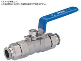 PISCO SUS316�����{�[���o���u 1�s�[�X�A���f���[�X�g�{�A�^�C�v SUS316�����^�b�`�p��t�^�C�v NSBV10-1010