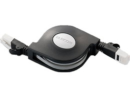 �G���R�� CAT6 �����LAN�P�[�u�� �u���b�N 1.5m LD-MCTGT BK