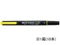 コクヨ 蛍光マーカープリフィクス ツイン 黄10本 PM-L202Y