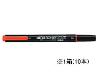 コクヨ 蛍光マーカープリフィクス ツイン オレンジ10本 PM-L202YR