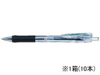 ゼブラ タプリクリップ 0.4 ボールペン 黒 10本 BNH5-BK