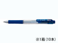 ぺんてる ドットイーボール 0.7mm 青 10本 BK127-C