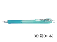 ゼブラ タプリクリップ シャープペン ライトブルー 10本 MN5-LB